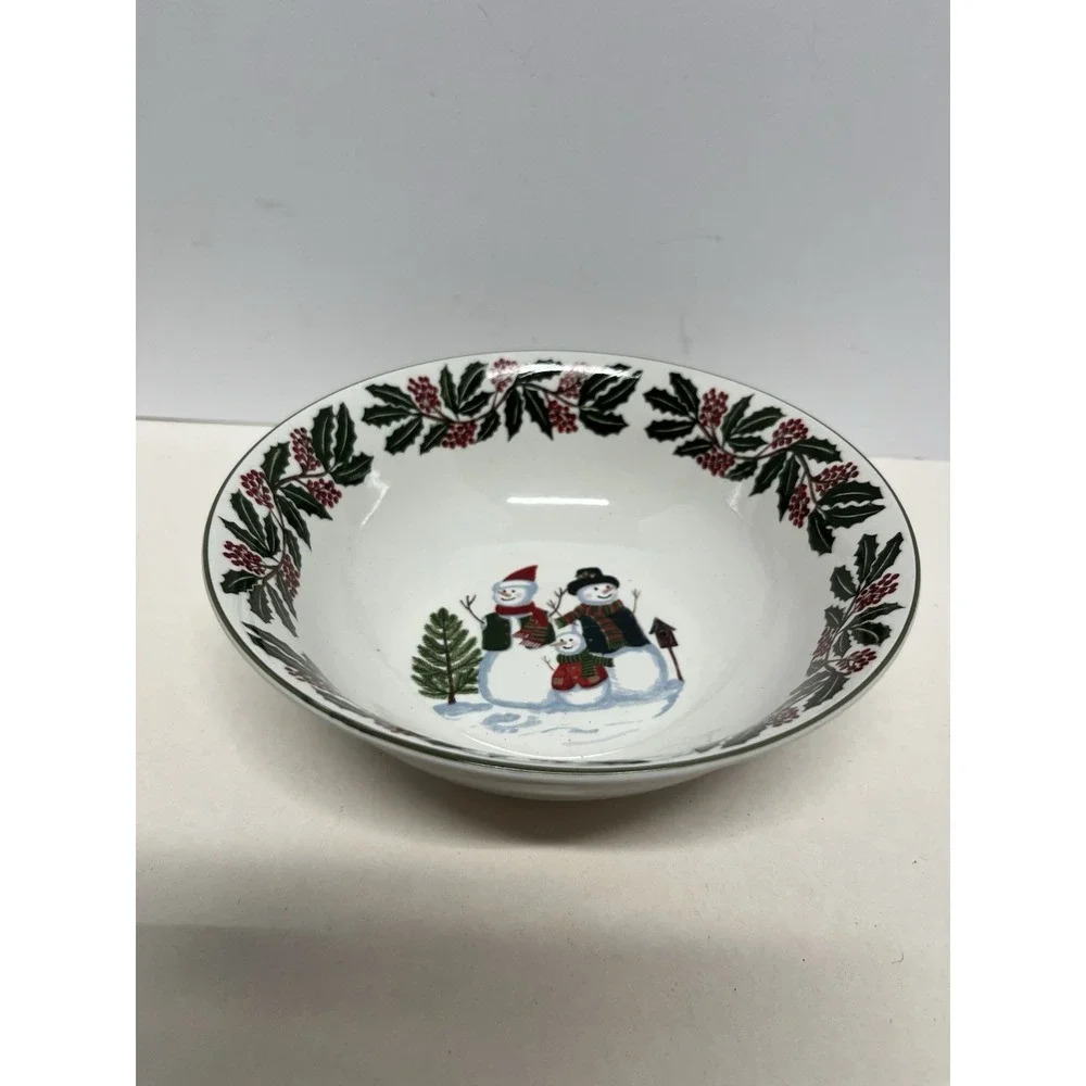 GEI Christmas Holly Berries Snowman 9.5